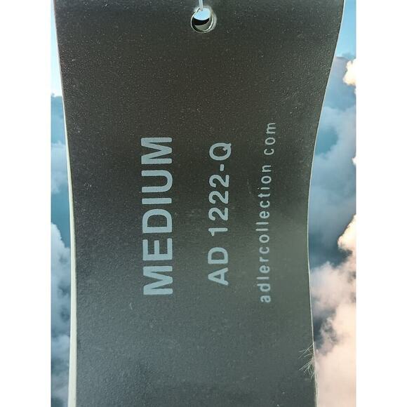 New with Tags Adler Collection 100% Leather Faux Fur Hood Coat SZ M - Picture 9 of 16